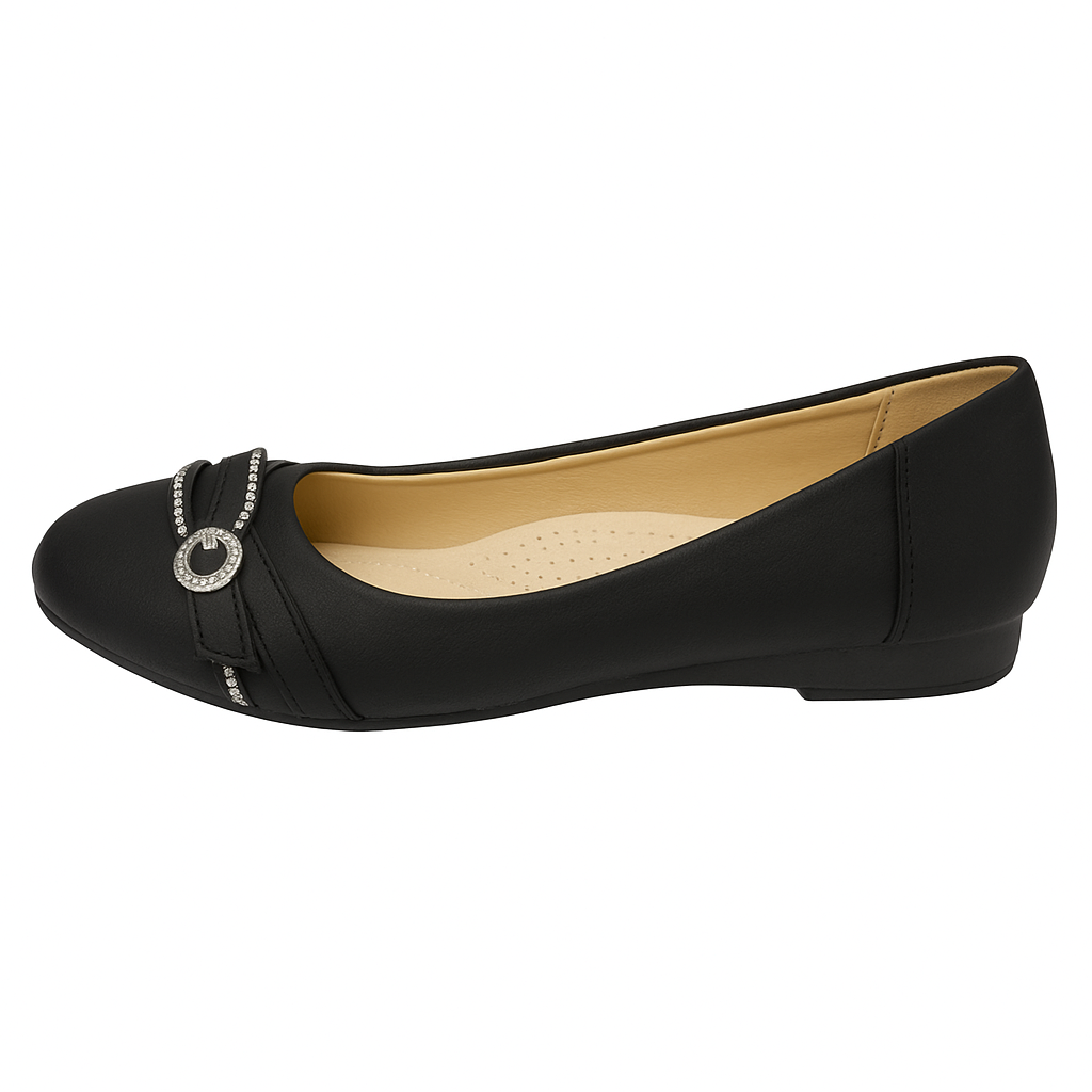 Ballerines Noires Camila – Élégance & Confort