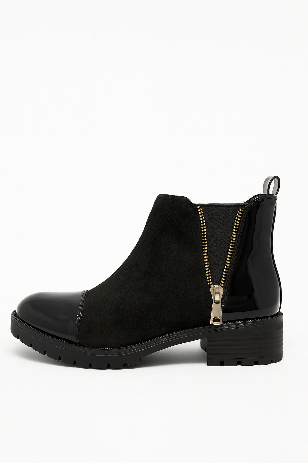 Bottines  à Zip – Modèle Charlotte