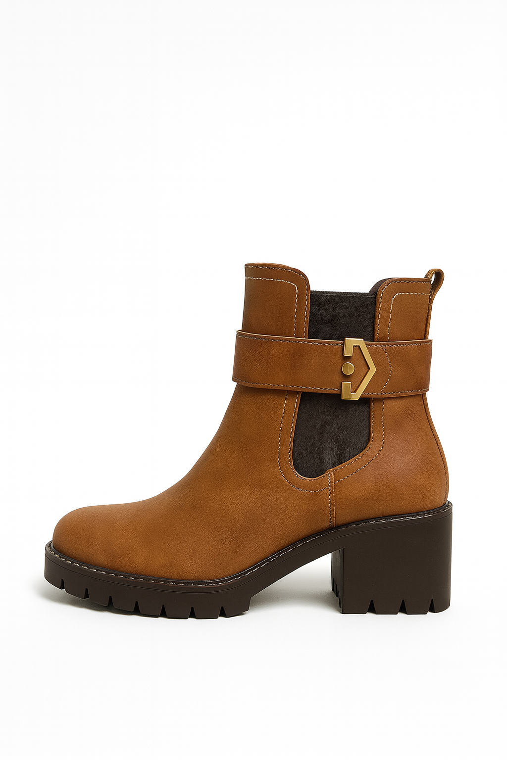 Bottines Femme Mélina – Talon Compensé  6 cm – 4 Couleurs