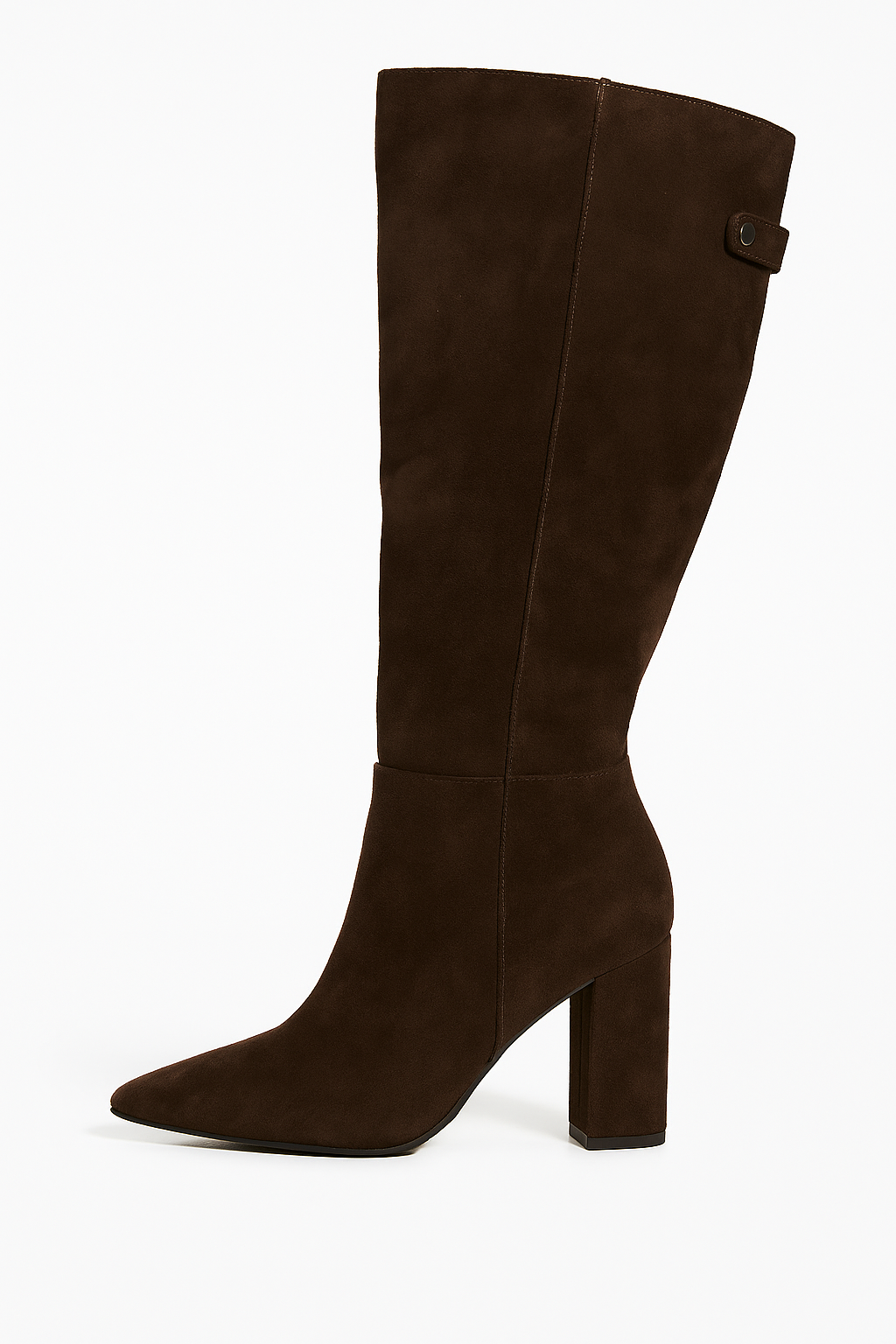 Bottes à Talons "Élisa" – Marron & Noir