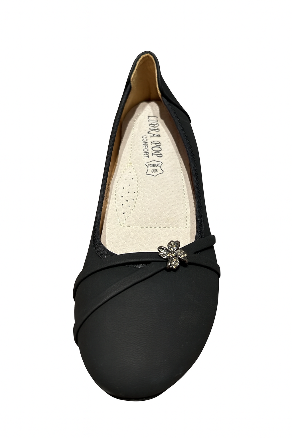 Ballerines Angie – Confort & Élégance – Noir