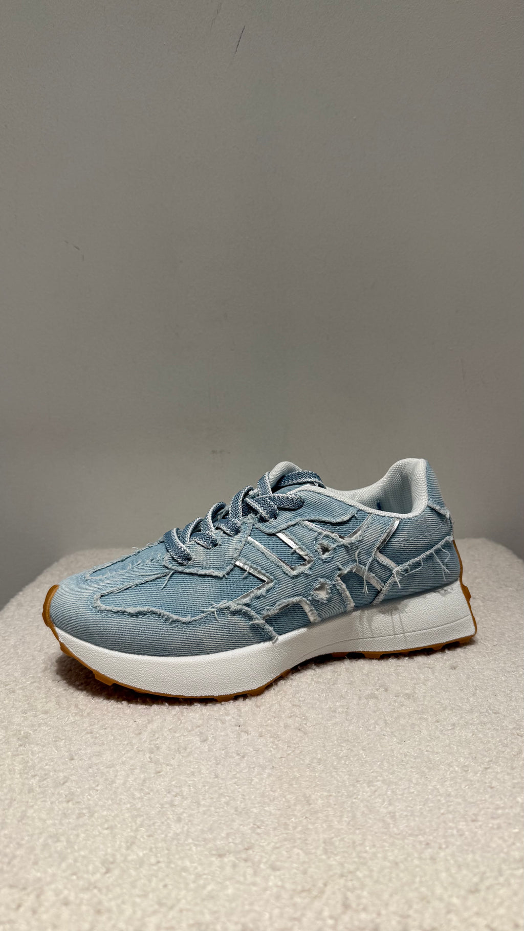 Baskets Denim effet Destroy – Kiffeur