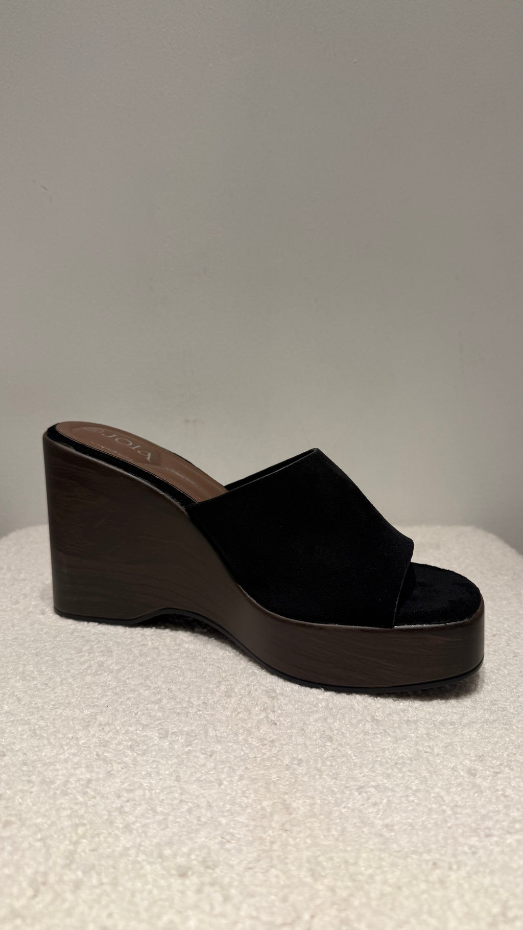 Mules compensées effet bois - kiffeur
