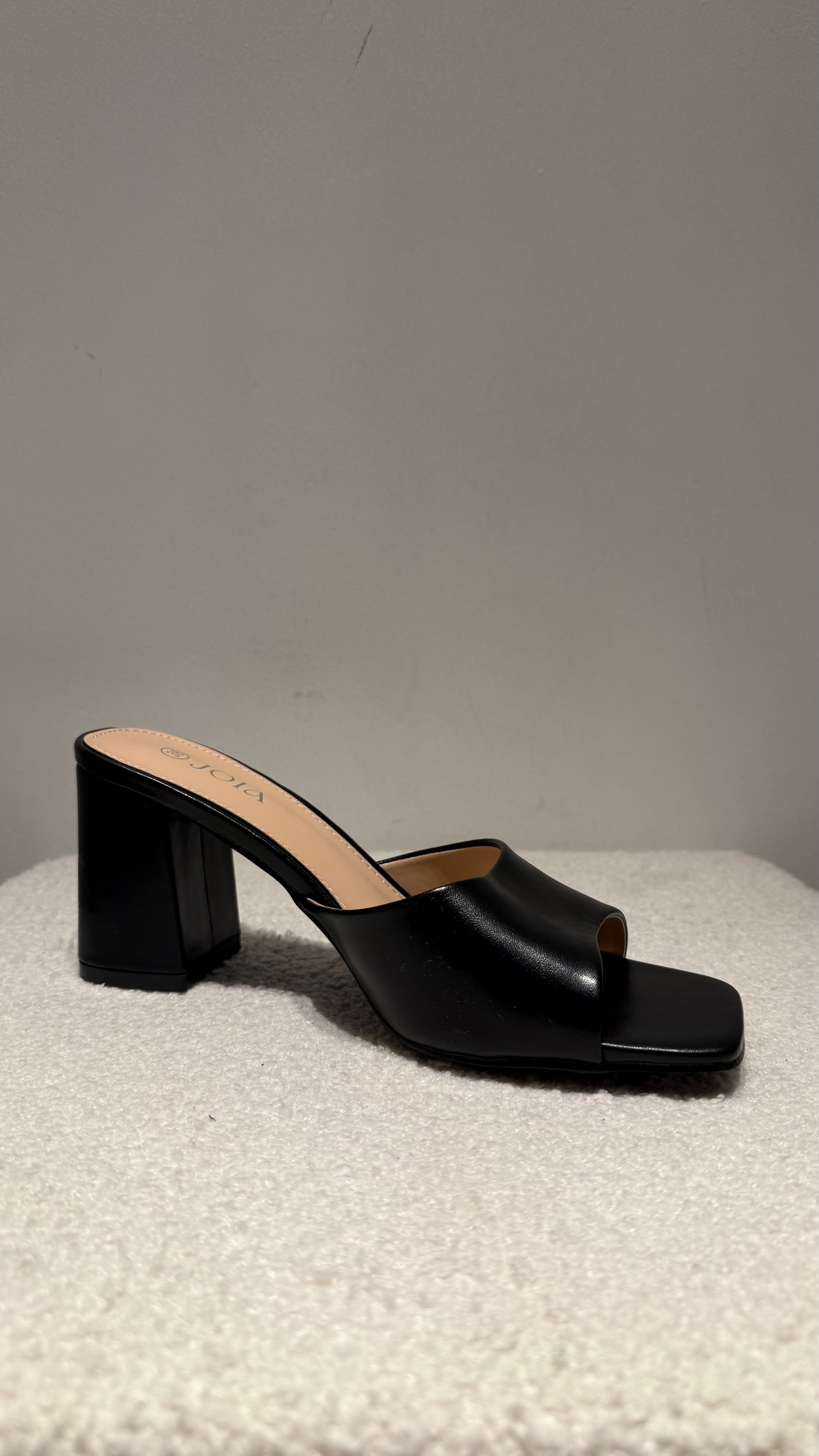 Mules à talon carré Élégantes-Kiffeur