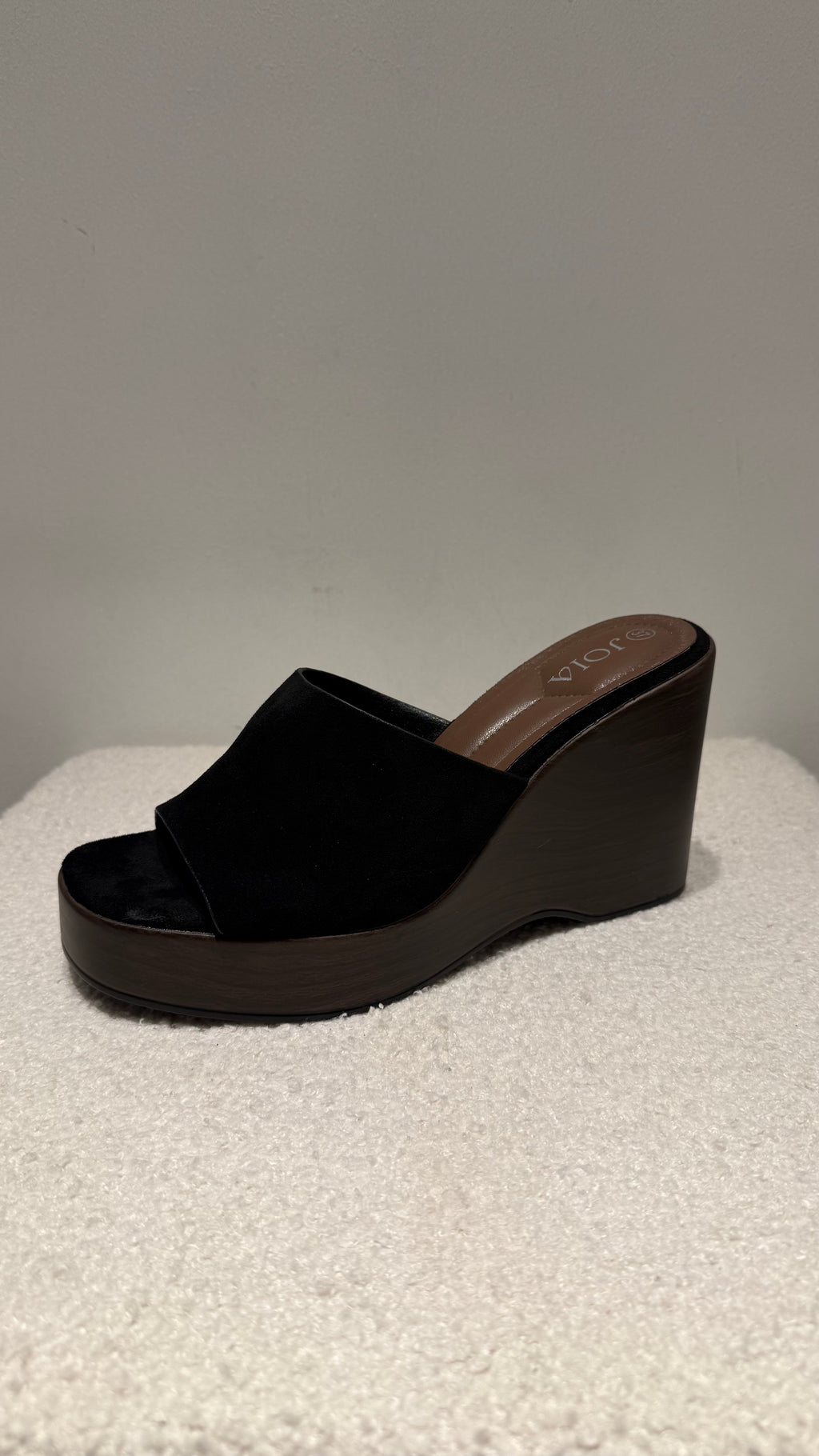 Mules compensées effet bois - kiffeur
