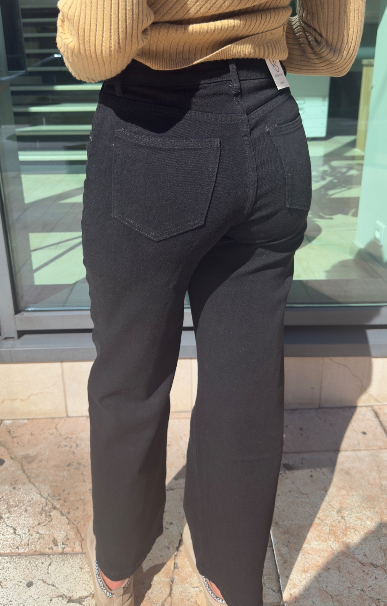 Jean Zaza – Droit Gris et Noir Taille Haute