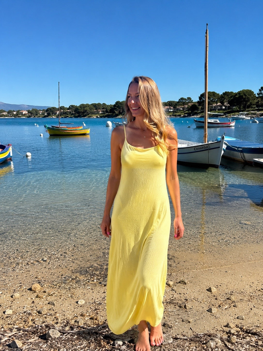 Robe longue Dos nu Océane