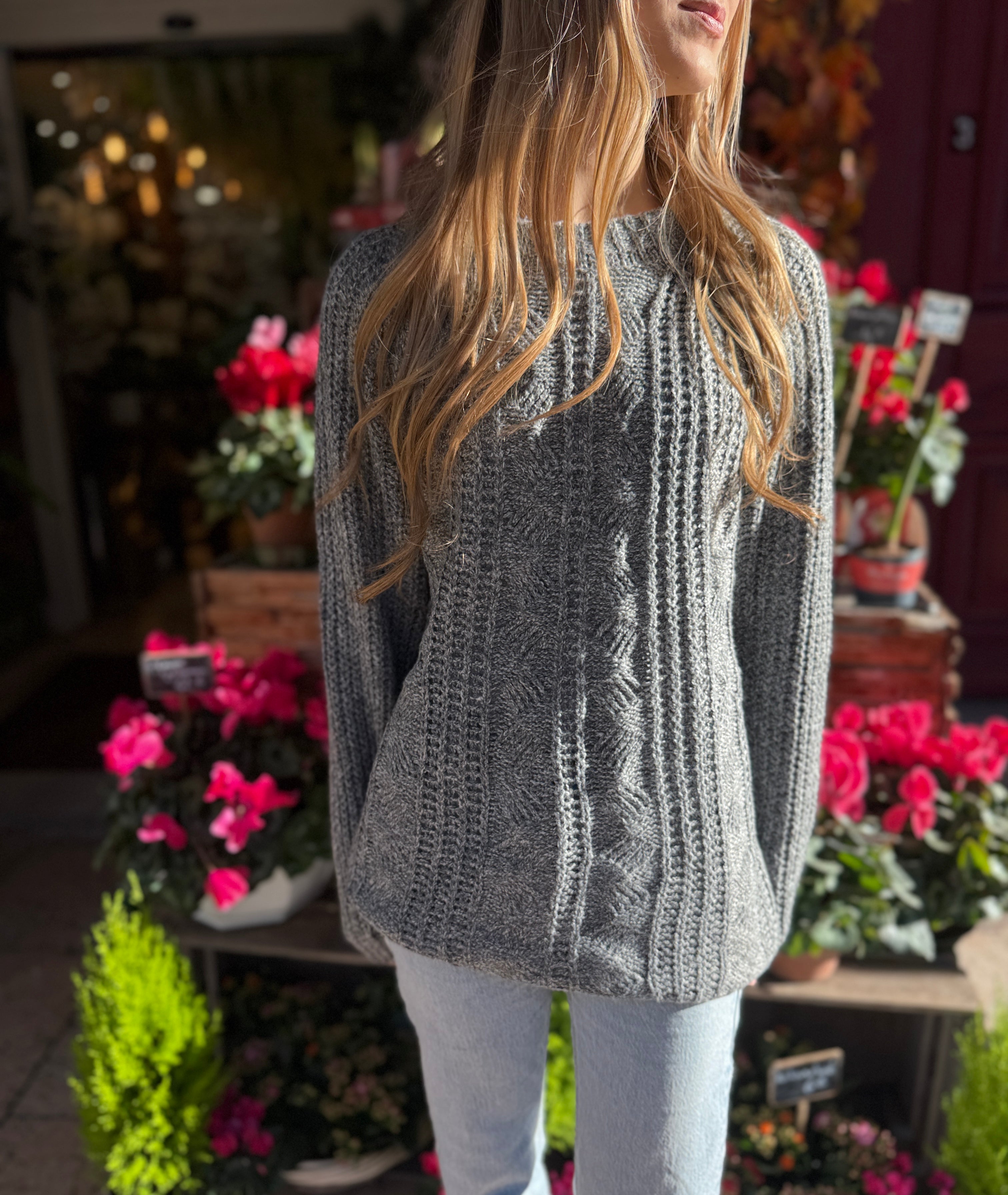 Pull Torsadé Oversize – Ultra Doux & Confort – 10 €