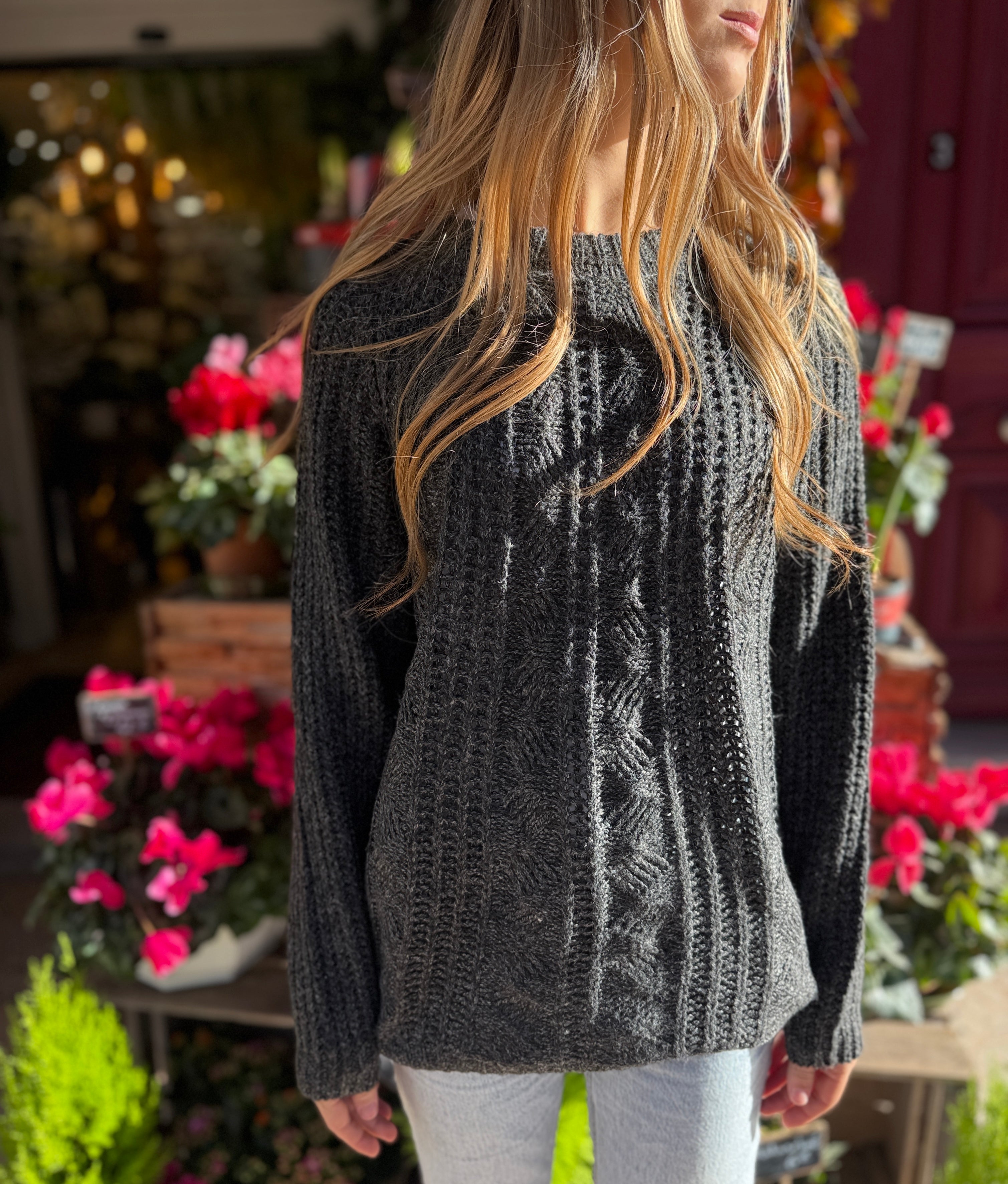 Pull Torsadé Oversize – Ultra Doux & Confort – 10 €