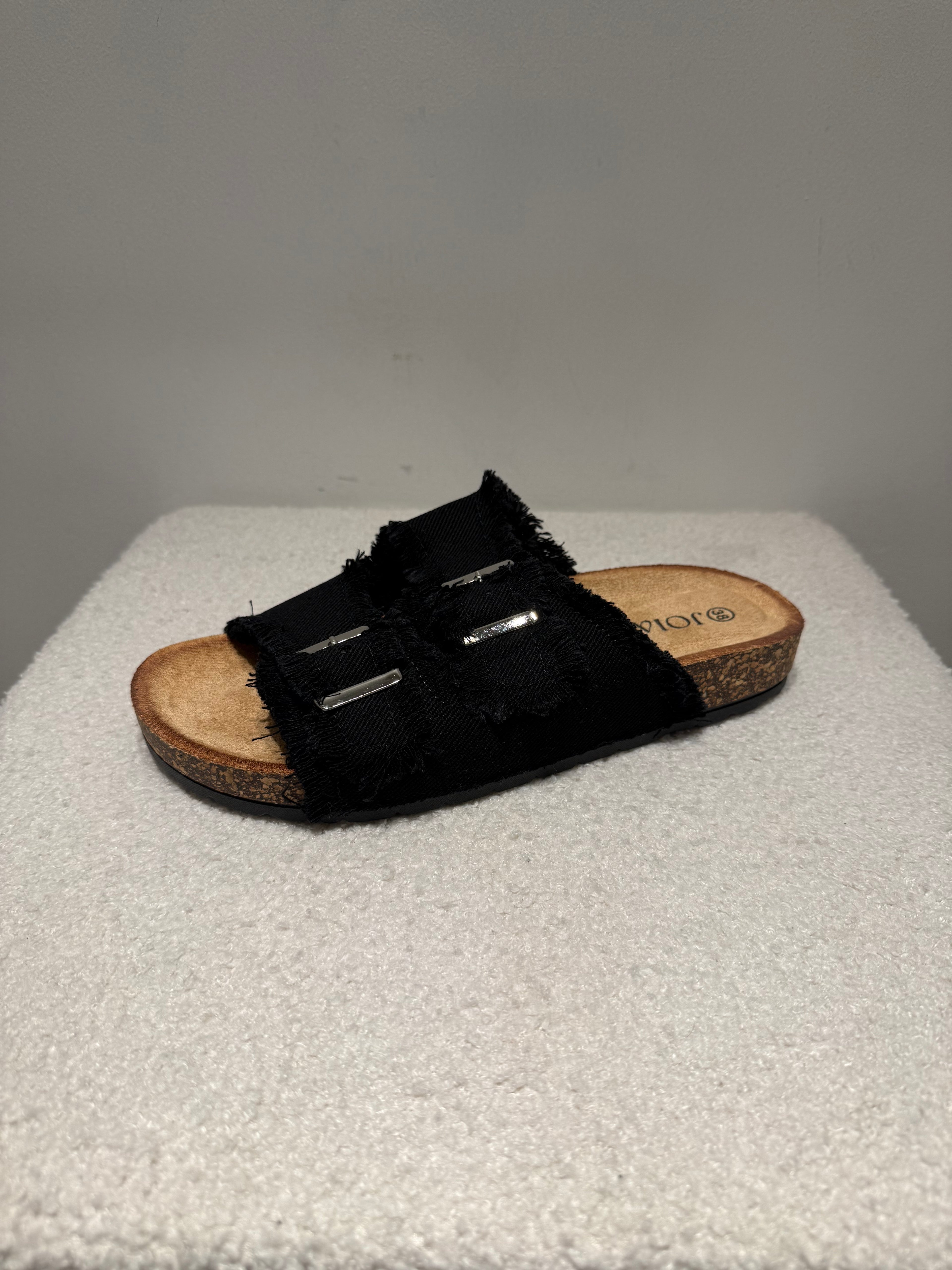 Claquettes denim réglables – Kiffeur