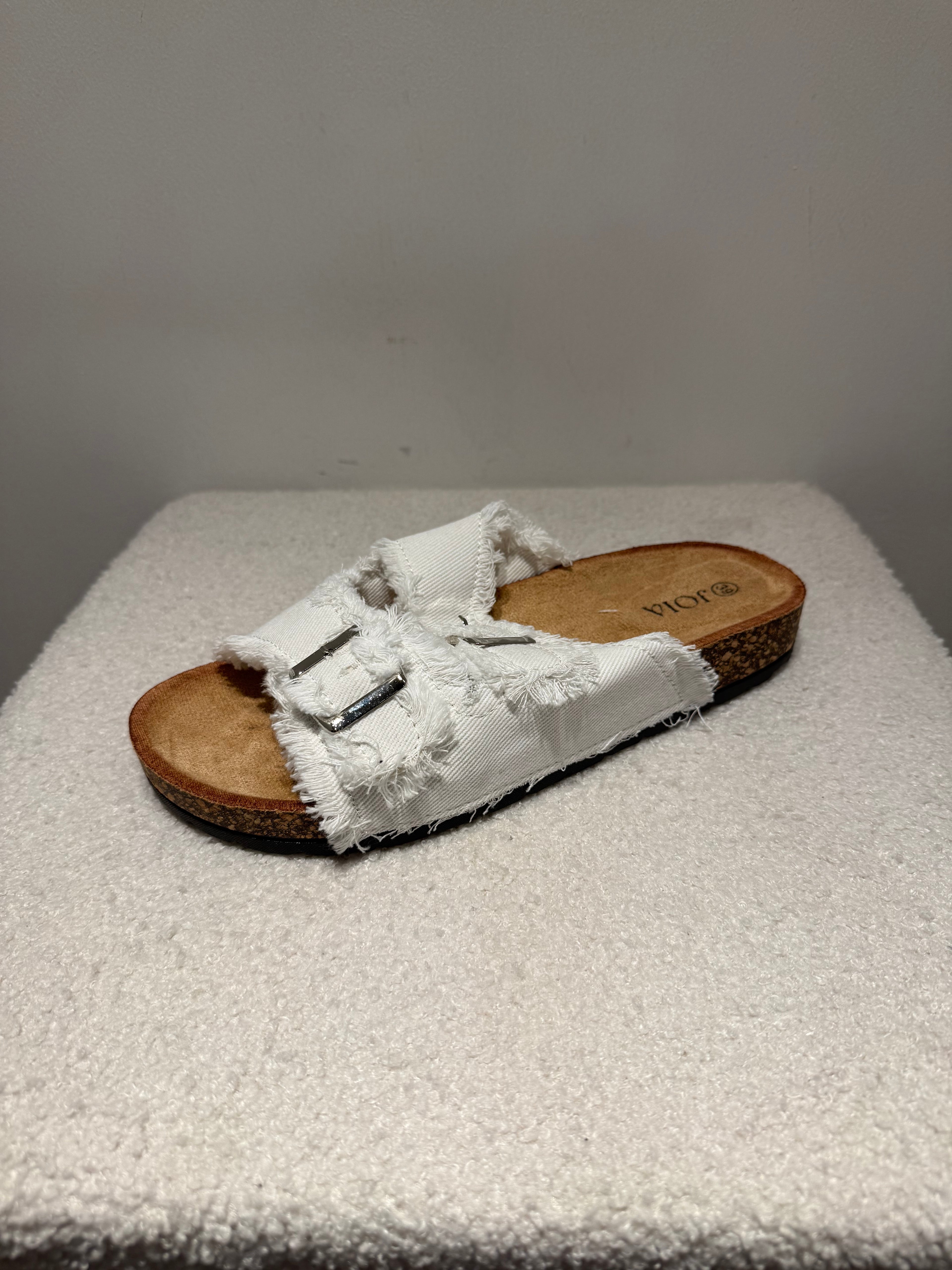 Claquettes denim réglables – Kiffeur