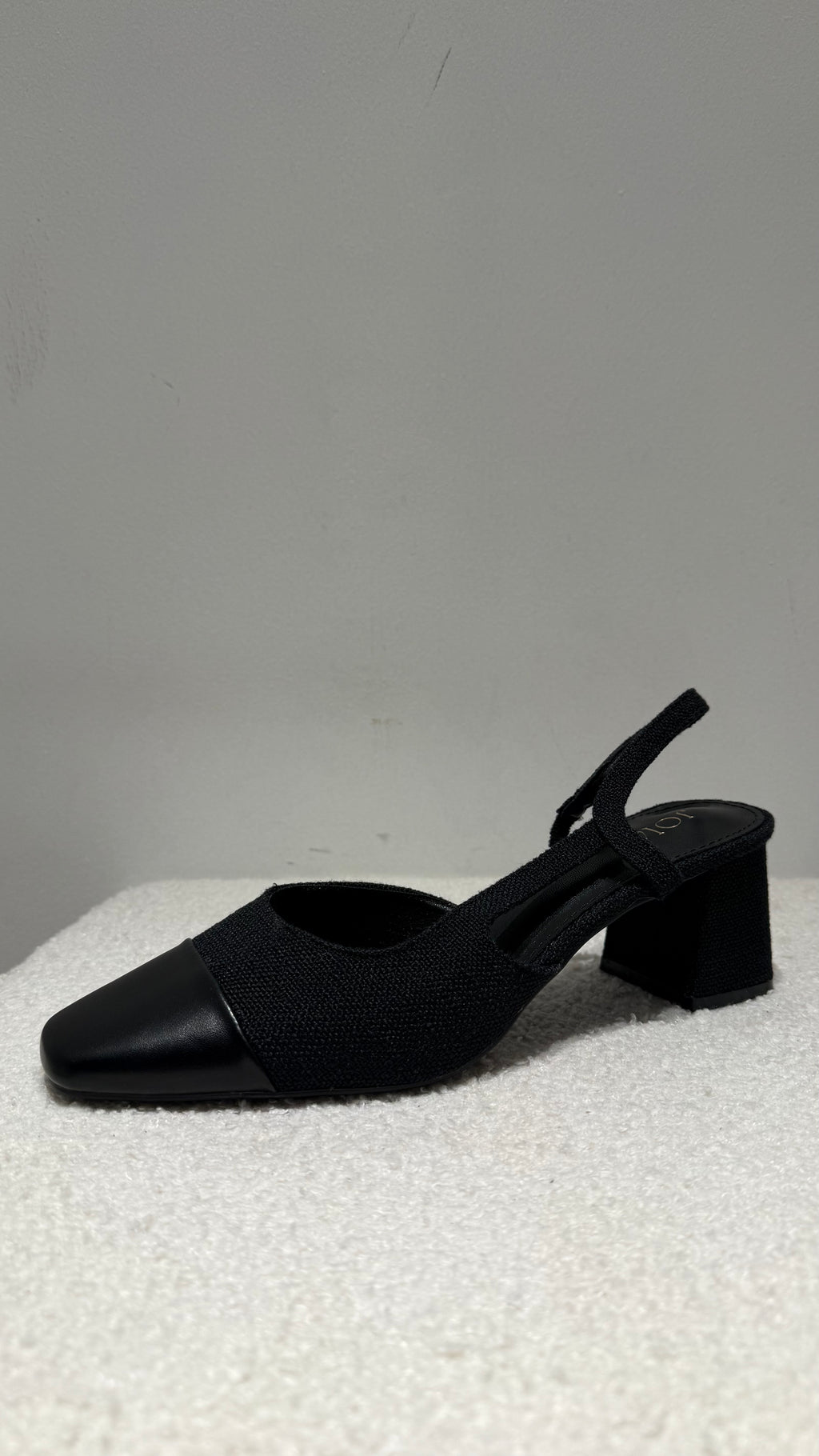 Escarpins slingback bi-matière – Kiffeur
