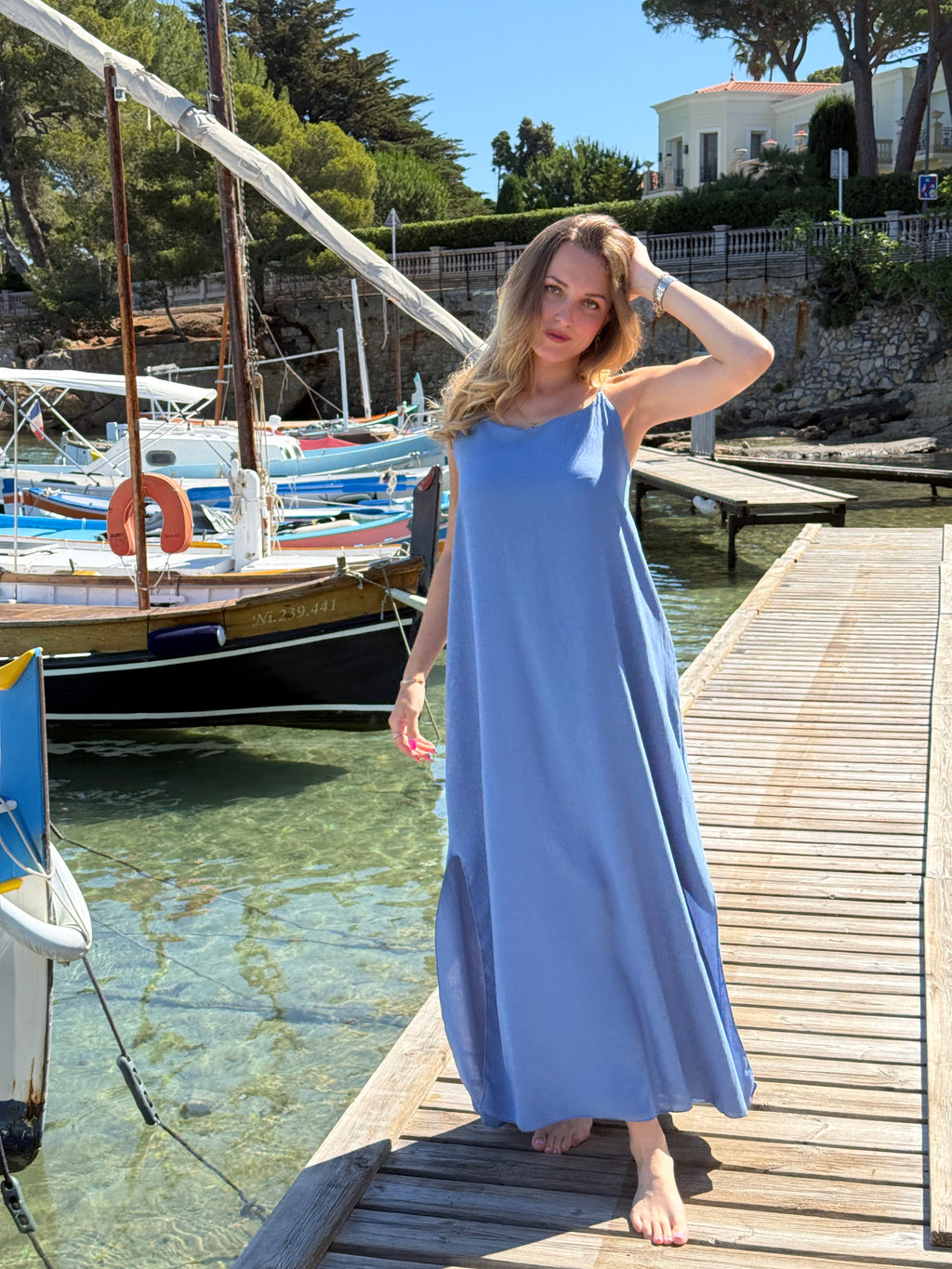 Robe longue Dos nu Océane