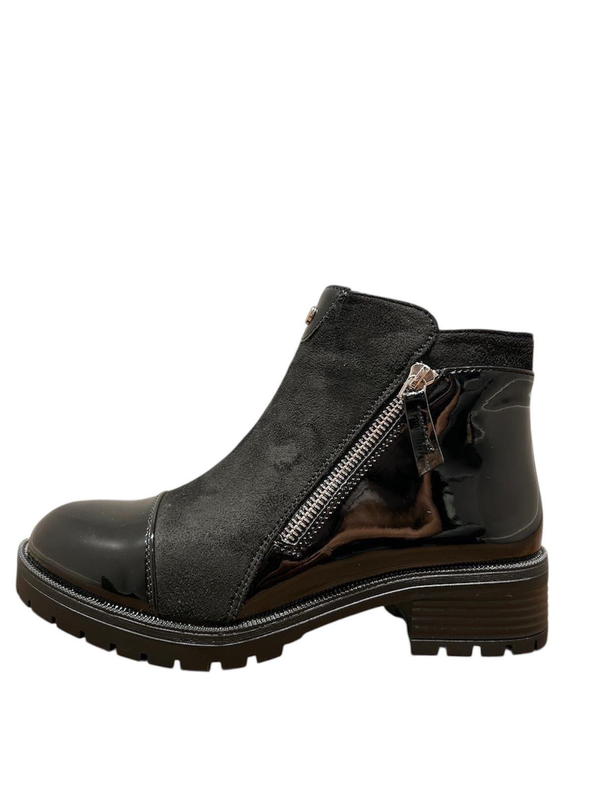 Bottines Scarlette noires chic à zip – KIFFEUR