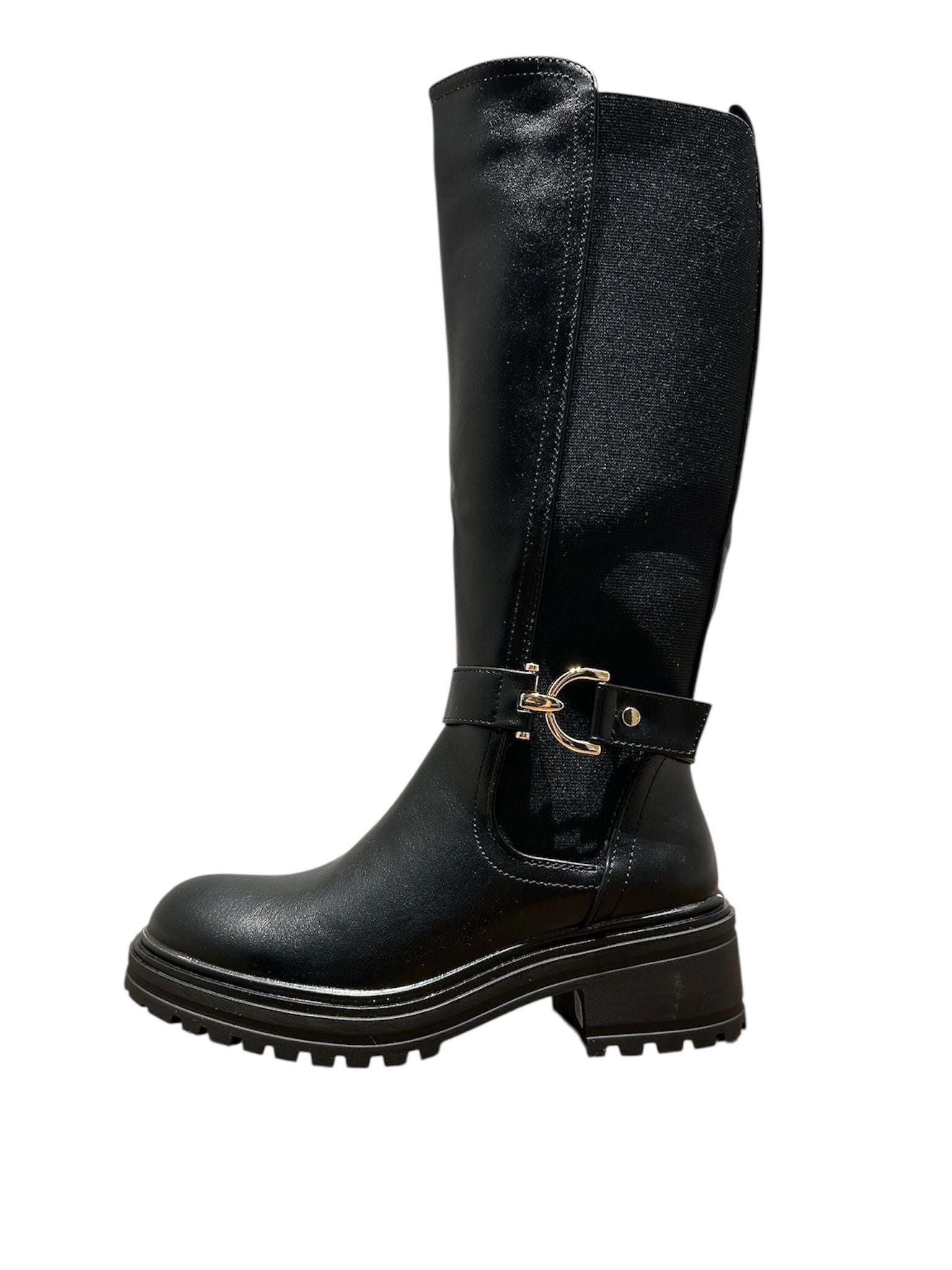 Bottes Béatrice noir  – chic & confort – KIFFEUR