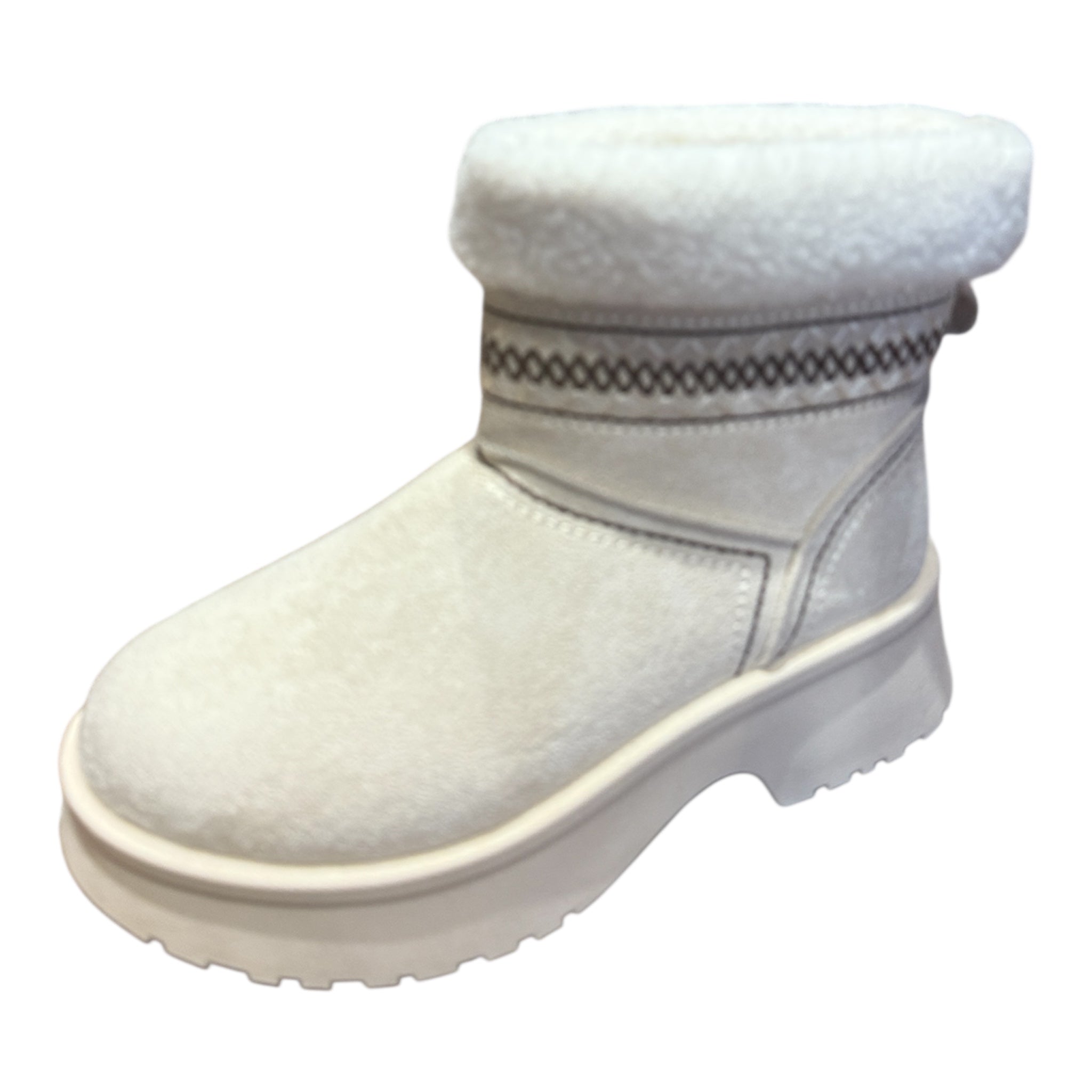 Bottines fourrées à plateforme – Chaleur & style