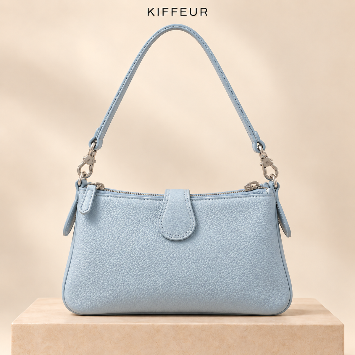 Sac Mila bleu clair vu de dos – KIFFEUR