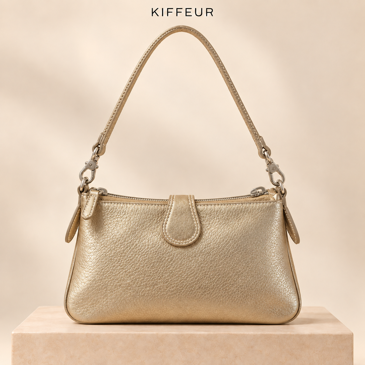 Sac Mila champagne vu de dos – KIFFEUR