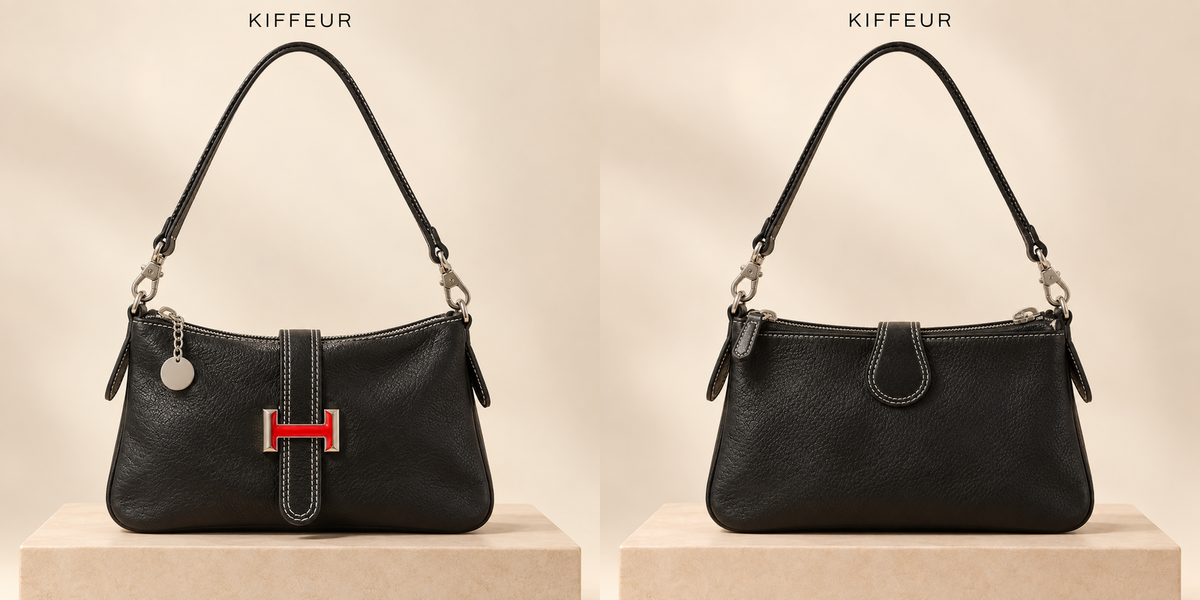 Sac Mila noir face et dos – KIFFEUR