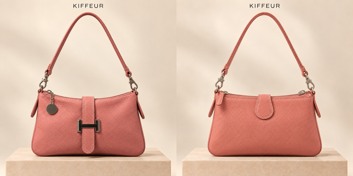 Sac Mila rose face et dos – KIFFEUR