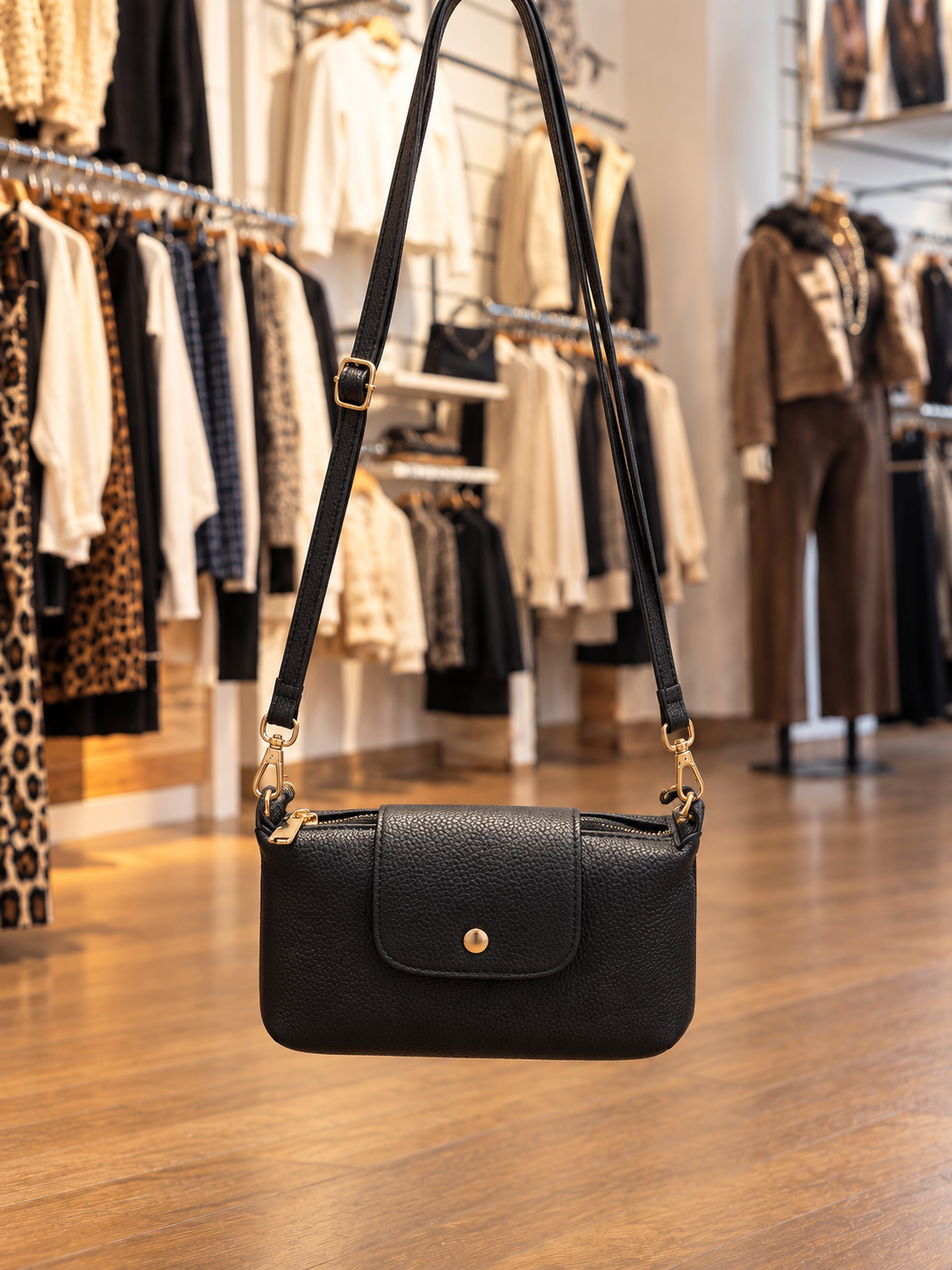 Petite pochette noire KIFFEUR